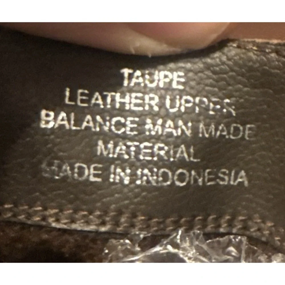 Steve Madden Taupe Leather Ankle Boots Women's 8.5 Side Zip Block Heel‎ Booties